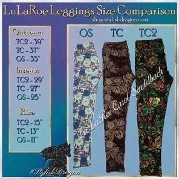 Lularoe TC2 Holiday Leggings "Christmas In The Countryside" • Vintage • NWOT - Picture 10 of 10
